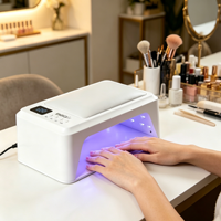 SNRQI Meilleures Ventes Lampe à Ongles UV LED 2026 Personnalisée en Usine Lampe Professionnelle UV LED pour Gel Constructeur Séchoir à Ongles 72W Longueur d'Onde 365+405nm T8-A
