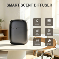 Diffuseur sans eau 500 ml, alimenté par USB, diffuseur d'arômes de bureau, nébuliseur d'huiles essentielles, ventilateur silencieux, sans chaleur, sans eau, pour le bureau
