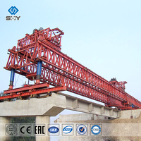 Grúa pórtico lanzadora de viga puente de instalación de alta calidad de China 80 toneladas a la venta