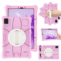 Nouvelle coque de tablette en silicone pour tablettes de 9,7 à 10,9 pouces avec protection rotative, antichoc et anti-chute, design simple et sobre