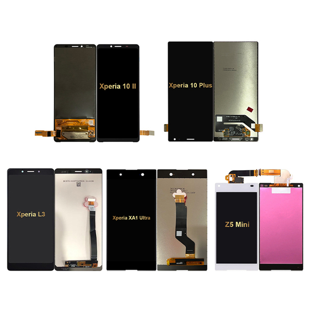 Factory Direct Sell LCD for Sony for Xperia 1 5 10 I II III V IV Lite Plus L1 L3 L4 With Frame Display Screen Z Z1 Z2 Z3