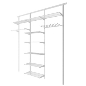 2022 the Factory Price Customized Classic Closet Kit Wire <strong>Shelving</strong> Kit with Expandable <strong>Shelving</strong> and Custom Closet Organization - Product Image 4