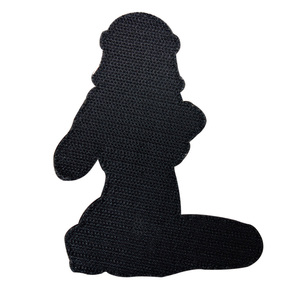 Parches de Goma de PVC con Diseño de Chica de Dibujos Animados en 3D, para Decoración de Ropa y Mochilas - Product Image 4