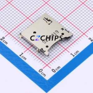 MT102032712 SD Card / Memory Card Connector SMD Connector Self-Return Type MicroSD Card (TF Card) 1.67mm - Product Image 1