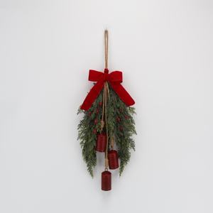 MEICHUANGHUI noel çanları Vintage asma çan noel çanları ağaç dekor kapı noel çanları askı süsleri - Product Image 5