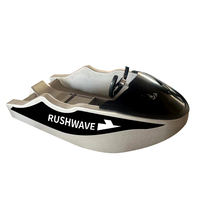 Bateau de karting électrique à grande vitesse pour divertissement aquatique, pratique et puissant pour le surf