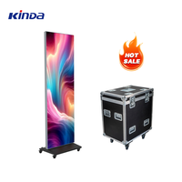 Display LED per Poster ad Alta Luminosità P1.25 P1.5 P1.86 P2.5, Schermo LED Portatile da Pavimento per Pubblicità