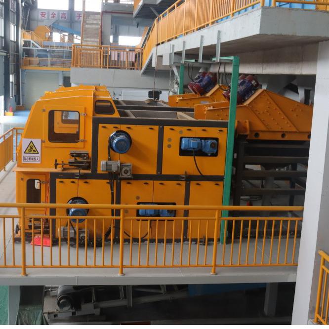 Double Deck Aluminum Recycling Machine Copper