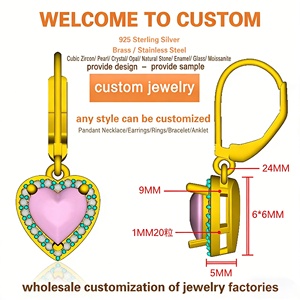 Customizing Jewelry Manufacturer Zircon Moissanite Enamel 925 Sterling <strong>Silver</strong> Gold Plated <strong>Pearl</strong> Hoop Stud <strong>Earrings</strong> for Women - Product Image 1
