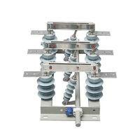Sectionneur de charge haute tension extérieur 24 kV, interrupteur isolateur triphasé pour la distribution d'énergie