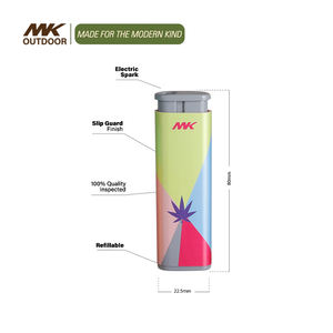 Briquet électronique moderne en plastique MK, au butane et au <span class=keywords><strong>kérosène</strong></span>, coupe-vent, modèle 218B - Product Image 5