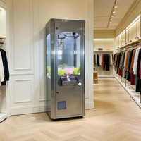 Machine à griffes mini à monnayeur, marque Prize Arcade Toys, pour événements de mariage, location et événements attrayants, avec jouets en peluche et des prix