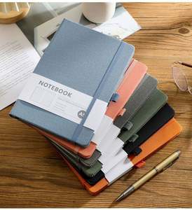 Cuadernos de Tapa Dura Personalizados Promocionales A5, Diarios de Negocios con Líneas, Cuaderno de Cuero PU con Logotipo, 192 Páginas, Diario Grueso, 5-7 Días - Product Image 3