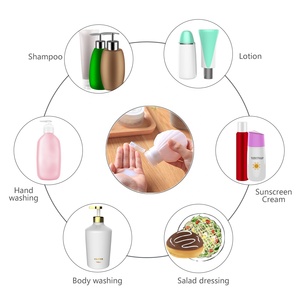 Silicone Travel Bottle for Cosmetics Squeeze Leakproof <b>Refillable</b> Silicone Toiletry Travel Accessories Bottles for Personal Care - Product Image 4