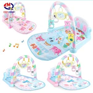 Non - toxic and Tasteless Baby Musical Education Puzzle Fitness Gym Soft and Comfortable Keyboard Play Mat with Piano Toys