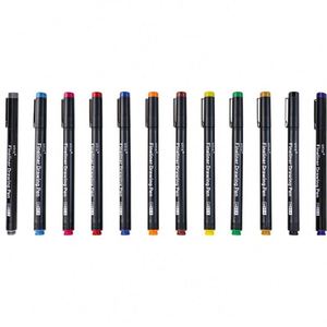 Set of 12 Fine Point <b>Colored</b> <b>Pens</b> Markers and Fineliner <b>Pen</b> for Planner Art Drawing Note Taking and Calendar-Packaged Loosely - Product Image 3