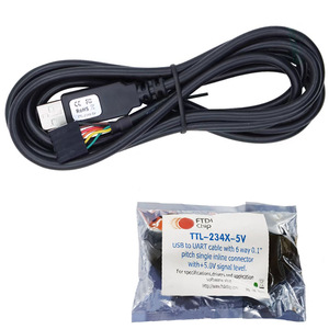 Cable USB UART TTL con Chip FTDI FT234XD, TTL-234X-5V 6 <span class=keywords><strong>Wau</strong></span>, Conector de 0.1"/2.54mm, Cable de Depuración Flash para MCU, PLC, CPU, Demo PC, etc. - Product Image 4