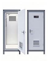 Cabine de douche mobile individuelle portable en panneaux sandwich préfabriqués pour extérieur, design écologique, durable et facile à installer