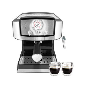 Machine à expresso, cappuccino et mocha <span class=keywords><strong>italienne</strong></span> professionnelle, 15 bars, acier inoxydable, électrique, semi-automatique, réservoir d'eau amovible de 1,5 L - Product Image 6