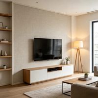 Flexible Steinwandpaneele mit Gewebetextur 2-5mm Individuelle Farben für TV-Hintergrundwand und Schlafzimmerwandgestaltung