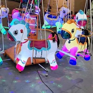 Columpio de Juegos para Niños con Diseño de Peces, Atracción de Parque de Diversiones, Carrusel, Precio de Fábrica - Product Image 3
