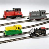 Locomotive diesel à vapeur Hanfly à l'échelle HO avec éclairage, modèle de train ferroviaire 1/87, jouet pour les amateurs