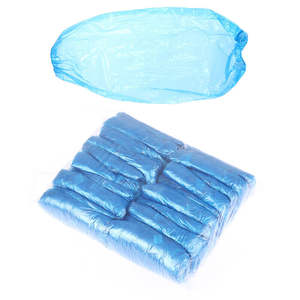 Industri Makanan Warna Biru Penutup Lengan PE Lengan Penutup Lengan Sekali Pakai - Product Image 5