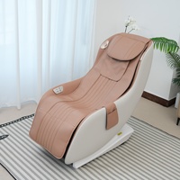 Sillón de Masaje Reclinable Moderno de Gravedad Cero con Detección Corporal Inteligente, Calefacción Lumbar y Altavoz Bluetooth para Hogar y Oficina