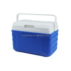 65L Large Food Transport Fresh Cooler Box Plastic Portable Outdoor Camping Ice Cooling Insulated Cooler Box For Can Beer Wine