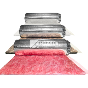 Prix usine isolation fibre <span class=keywords><strong>de</strong></span> <span class=keywords><strong>verre</strong></span> <span class=keywords><strong>laine</strong></span> 75mm épaisseur <span class=keywords><strong>pare</strong></span>-<span class=keywords><strong>vapeur</strong></span> feuille d'aluminium face 24kg/m3 densité industrielle industrielle - Product Image 2