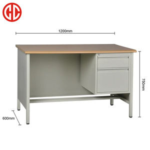 Tavolo da ufficio <span class=keywords><strong>Vintage</strong></span> con gambe in <span class=keywords><strong>metallo</strong></span> resistente in ferro moderne scrivanie per uffici a buon mercato Computer Pc <span class=keywords><strong>scrivania</strong></span> forniture per la cina - Product Image 2