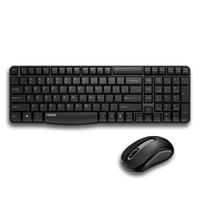 Rapoo X1800S Set Keyboard dan Mouse Nirkabel 2.4G Nirkabel Cerdas Hemat Daya untuk Komputer Desktop