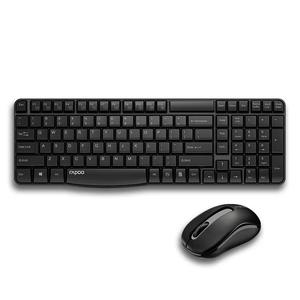 Ensemble <span class=keywords><strong>clavier</strong></span> et souris sans fil <span class=keywords><strong>Rapoo</strong></span> X1800S 2.4G sans fil intelligent économie d'énergie <span class=keywords><strong>clavier</strong></span> et souris pour ordinateur de bureau - Product Image 5