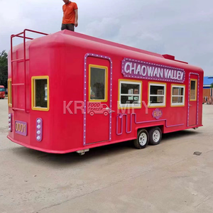 Remorque de nourriture d'affichage de nourriture de la Chine avec des chariots de friteuse remorques mobiles petite remorque de kiosque de conception chariot de nourriture mobile - Product Image 6