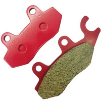 Paspastilha FREIO dianeira CB 300R/CBX TWISTER 250/YBR 125 08/FAZER 250 15/NINJA 250/300/100 WEB