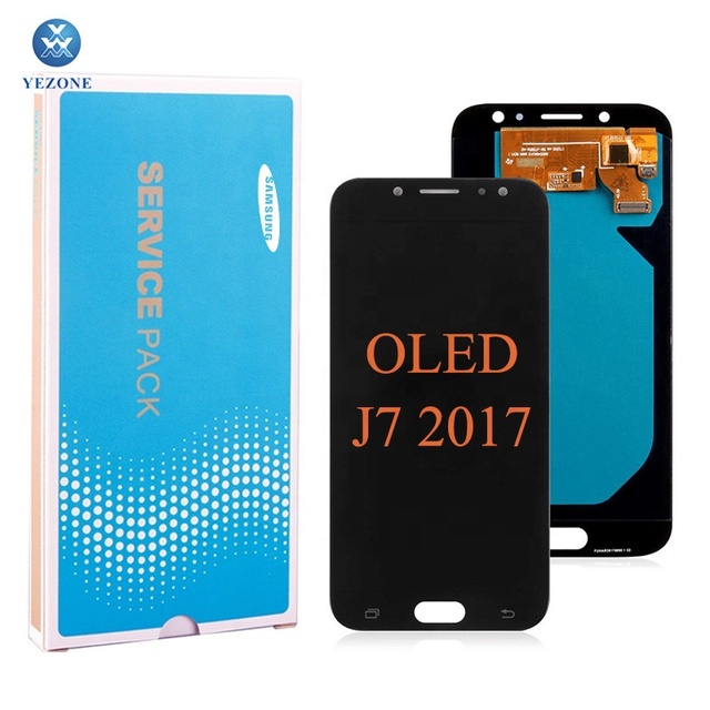 LCD Display for Samsung Galaxy J7 Pro J730 Pantalla LCD for samsung J7 2017 Screen Service Pack