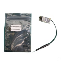 Récepteur de drone DIY ELRS 2,4 GHz 5 canaux 2400RX-PWMP pour avions RC à voilure fixe et drones UAV, en plastique