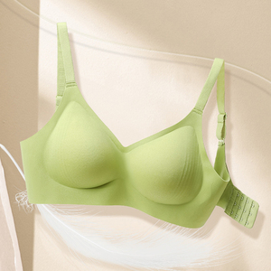 Lớn cup Jelly <span class=keywords><strong>Bar</strong></span> liền mạch áo ngực phụ nữ mềm hỗ trợ XXL mà không cần Underwire nhỏ vú Push-Up điều chỉnh bên Bộ sưu tập Tank Top áo ngực - Product Image 6