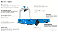 Véhicule à Guidage Automatisé (AGV) Industriel Robuste et Personnalisé, Grande Capacité de Charge (50 Tonnes), à Propulsion Électrique, Multi-Scénarios, Robot Mobile