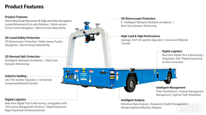 Véhicule à Guidage Automatisé (AGV) Industriel Électrique Multi-Scènes à Grande Capacité de Charge (50 Tonnes) pour le Transport - Fabrication OEM Chine - Product Image 1