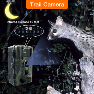 Cámara de Caza Impermeable para Exteriores con Fototrampeo de 58MP, Cámara de Vigilancia de <span class=keywords><strong>Vida</strong></span> Silvestre con Camuflaje y Resolución de 2.7K para Monitoreo en Exteriores - Product Image 4