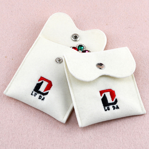 NO 1 Best Received Custom Printed Velvet Jewelry <b>Envelope</b> Pouch Faux Suede <b>Gift</b> Jewelry Packaging Bags with logo - Product Image 4