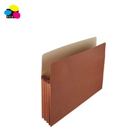 Carpeta Archivadora de Papel Expandido Amarillo de Alta Calidad y Ecológica para la Escuela, 350 g/m², con Logotipo Personalizado