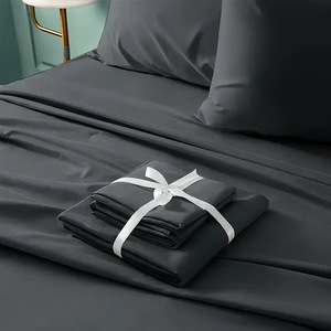Ensemble de literie ChamXue, ensemble de couette, best-seller, couleur unie, coton basse densité, ensemble 4 pièces, doux et confortable - Product Image 1