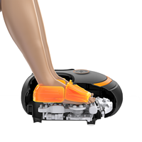Appareil de massage électrique portable pour fasciite plantaire, petit rouleau thaïlandais vibrant, appareil de massage pour les jambes, les pieds et les mollets