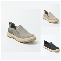 Mocassins en toile légers pour hommes - Chaussures décontractées respirantes à bout bas pour la marche