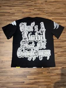 New THAT'S A AWFUL LOT OF COUPH SYRUP <b>Top</b> Quality Heavyweight 100% Cotton Short Sleeve T-shirt Summer American Loose T-Shirt - Product Image 2