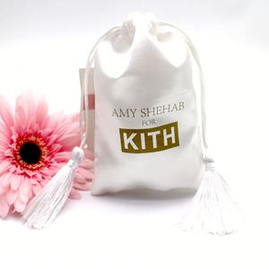 Nouvelle pochette élégante en satin avec cordon de serrage et sac anti-poussière en soie pour perruques, idéale pour le rangement ou comme cadeau - Product Image 2