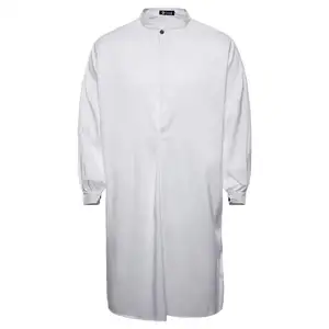Ethnic Style Men's XXL/XL Arab Fashionable Simple Long Cotton Blouse Jubba or Abaya Dress Wholesale Supply