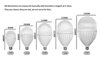 Haute qualité 110V 220V SMD vente en gros ampoule LED 40W ampoules E27 B22 entrepôt bureau à domicile ampoules LED lumière